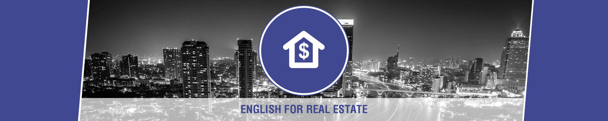 Anglokom Corporate Language Training Bangkok - English for Real-Estate Banner